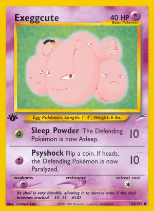 Exeggcute 64/105