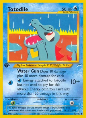 Totodile 85/105