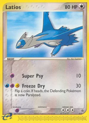 Latios — Black Star Promo 15