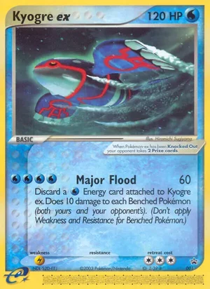 Kyogre ex &mdash; Nintendo Black Star Promos 1