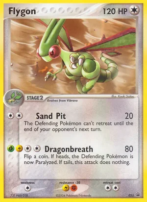 Flygon — Black Star Promo 25