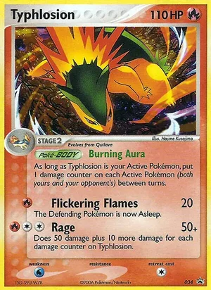 Typhlosion — Black Star Promo 34