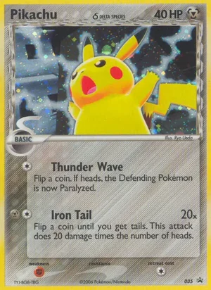 Pikachu δ — Black Star Promo 35