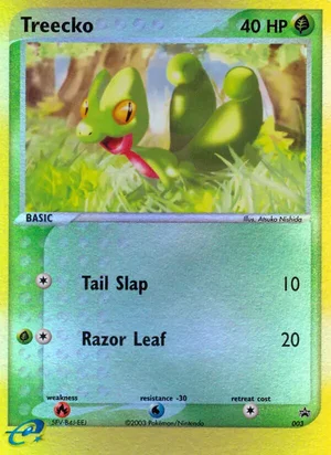 Treecko — Black Star Promo 3