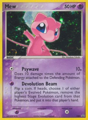 Mew — Black Star Promo 40