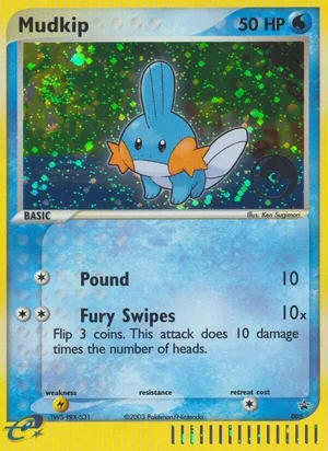 Mudkip — Black Star Promo 5