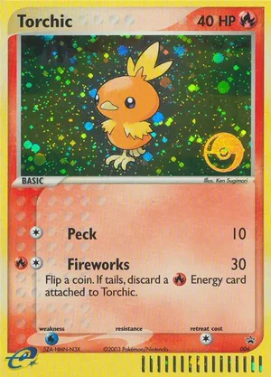 Torchic — Black Star Promo 6