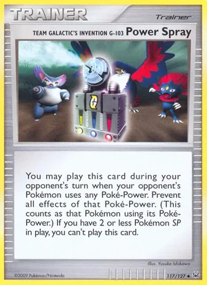 Team Galactic's Invention G-103 Power Spray, Platinum 117