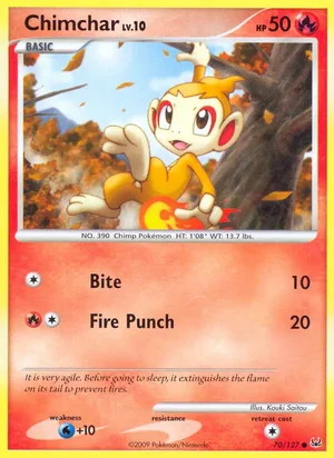 Chimchar 70/127