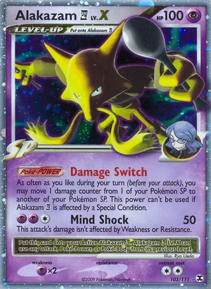 Alakazam E4 LV.X 103/111