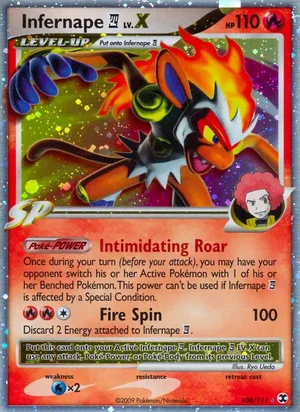 Infernape E4 LV.X 108/111