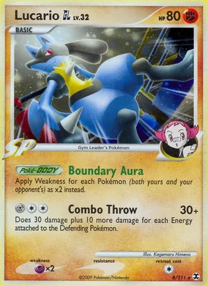 Lucario GL, Rising Rivals 8