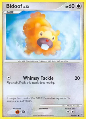 Bidoof 91/147