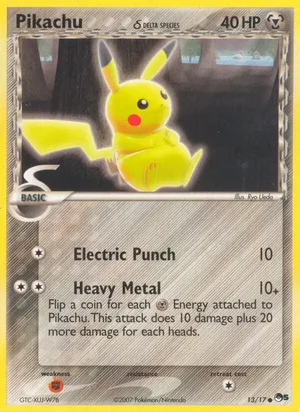 Pikachu δ &mdash; POP Series 1&ndash;9 13
