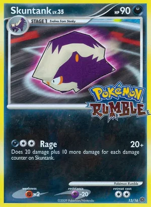 Skuntank &mdash; Pokémon Rumble 13