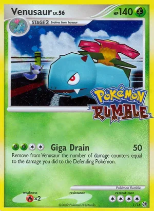 Venusaur &mdash; Pokémon Rumble 1