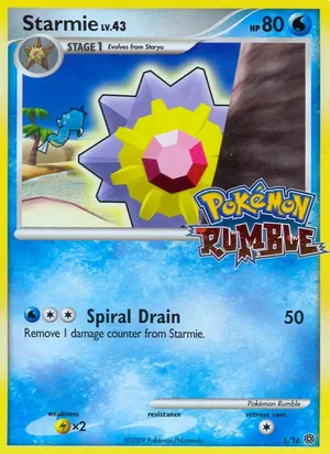 Starmie &mdash; Pokémon Rumble 5