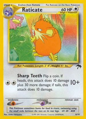 Raticate 6/18