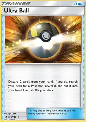 Ultra Ball, Sun & Moon 135