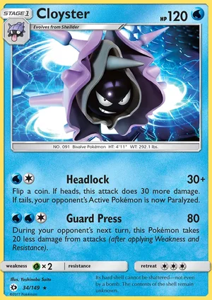 Cloyster 34/149