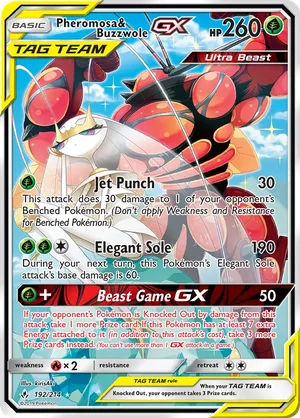 Pheromosa & Buzzwole-GX 192/214