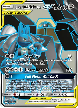 Lucario & Melmetal-GX 203/214