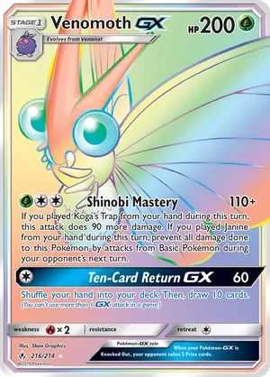 Venomoth-GX 216/214