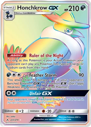 Honchkrow-GX 223/214