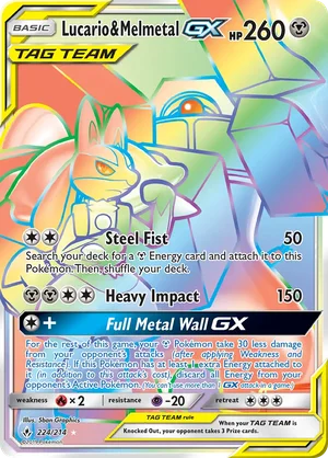 Lucario & Melmetal-GX 224/214