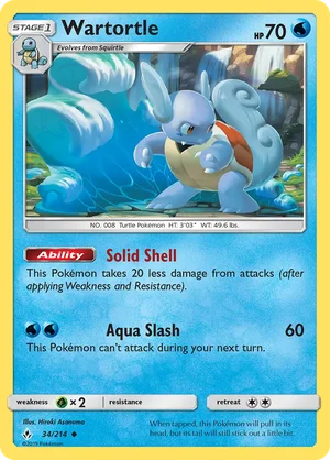 Wartortle 34/214