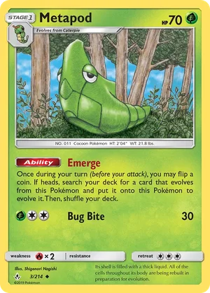 Metapod 3/214