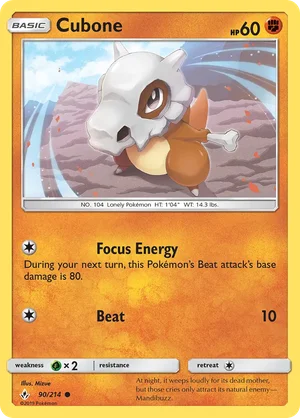 Cubone 90/214