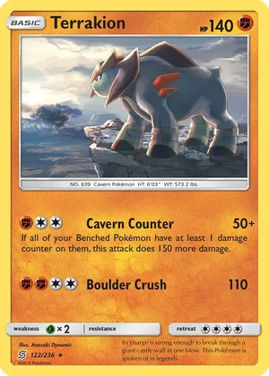 Terrakion 122/236