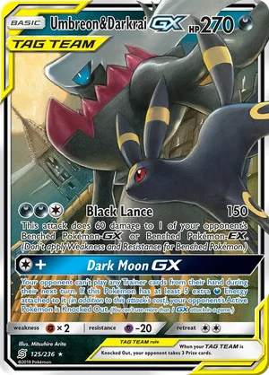 Umbreon & Darkrai-GX 125/236