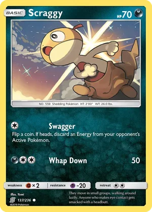 Scraggy 137/236