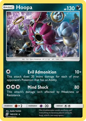 Hoopa 140/236
