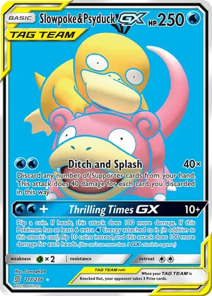 Slowpoke & Psyduck-GX 217/236