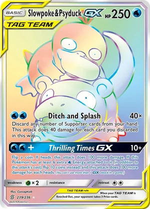 Slowpoke & Psyduck-GX 239/236