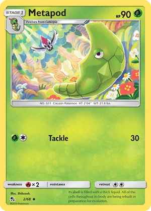 Metapod 2/68