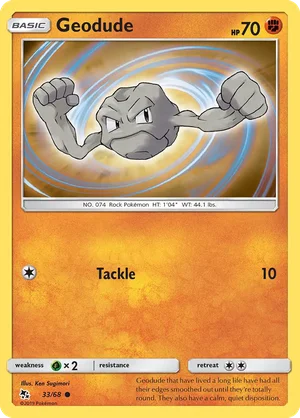 Geodude 33/68