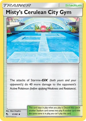 Misty's Cerulean City Gym 61/68