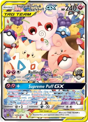 Togepi & Cleffa & Igglybuff-GX 143/236