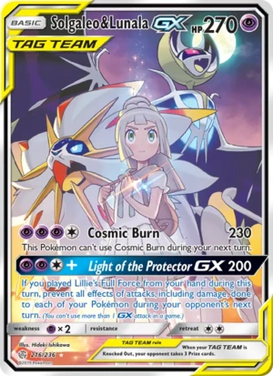 Solgaleo & Lunala-GX 216/236