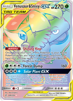 Venusaur & Snivy-GX 249/236