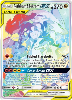 Reshiram & Zekrom-GX 259/236