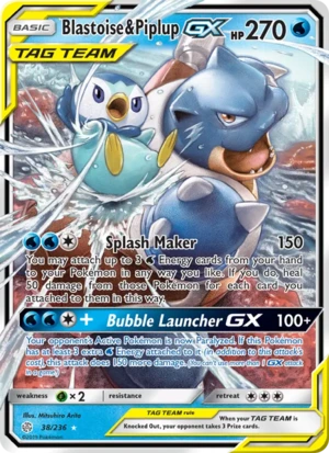 Blastoise & Piplup-GX 38/236