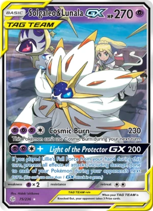 Solgaleo & Lunala-GX 75/236