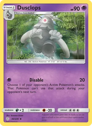 Dusclops 84/236