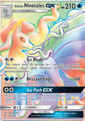 Alolan Ninetales-GX 150/145