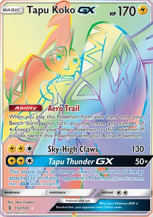 Tapu Koko-GX 153/145